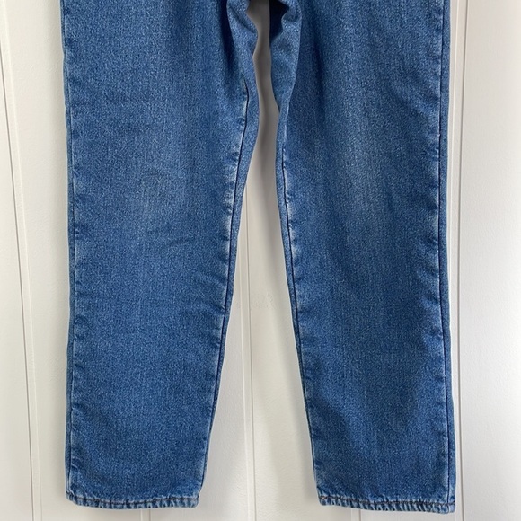 L. L. Bean Lined Relaxed Fit Straight Leg Jeans Women's Size 10 Cotton Warm - Picture 5 of 13
